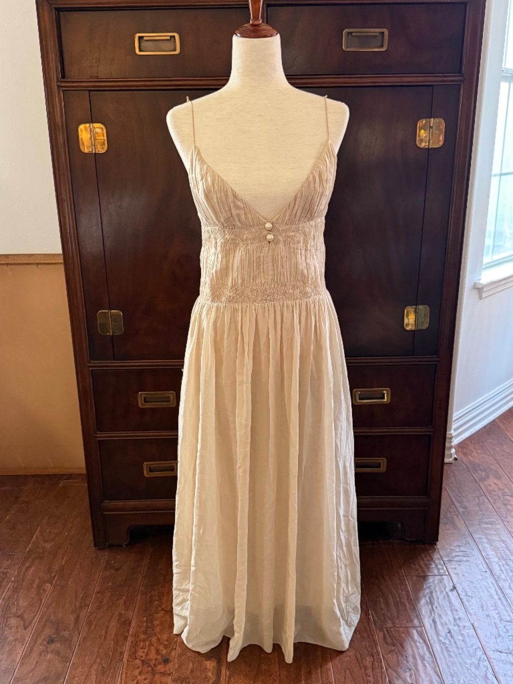 Fiori De Zucca chiffon whimsy dress wedding bridesmaid - Picture 1 of 12